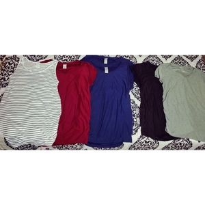 Maternity Shirt Bundle L/XL 6 Pieces 🤰